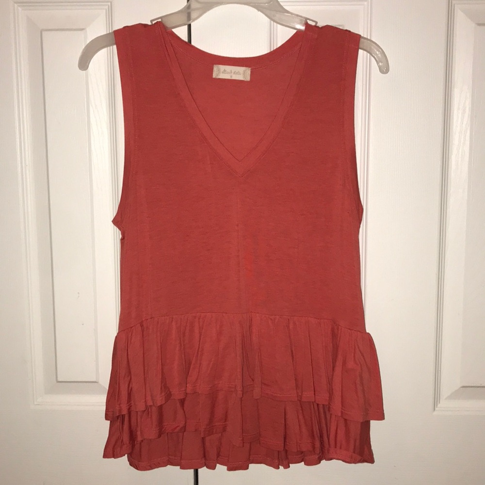 Altrd state ruffle top
